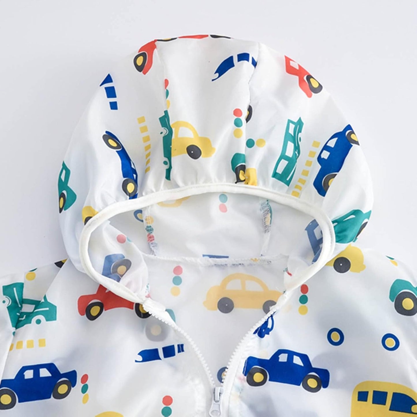 Toddler Boys Girls Sunscreen Jackets Printing Cartoon Hooded Outerwear Zipper Coats Snow Jackets for (Yellow, 3 Years)