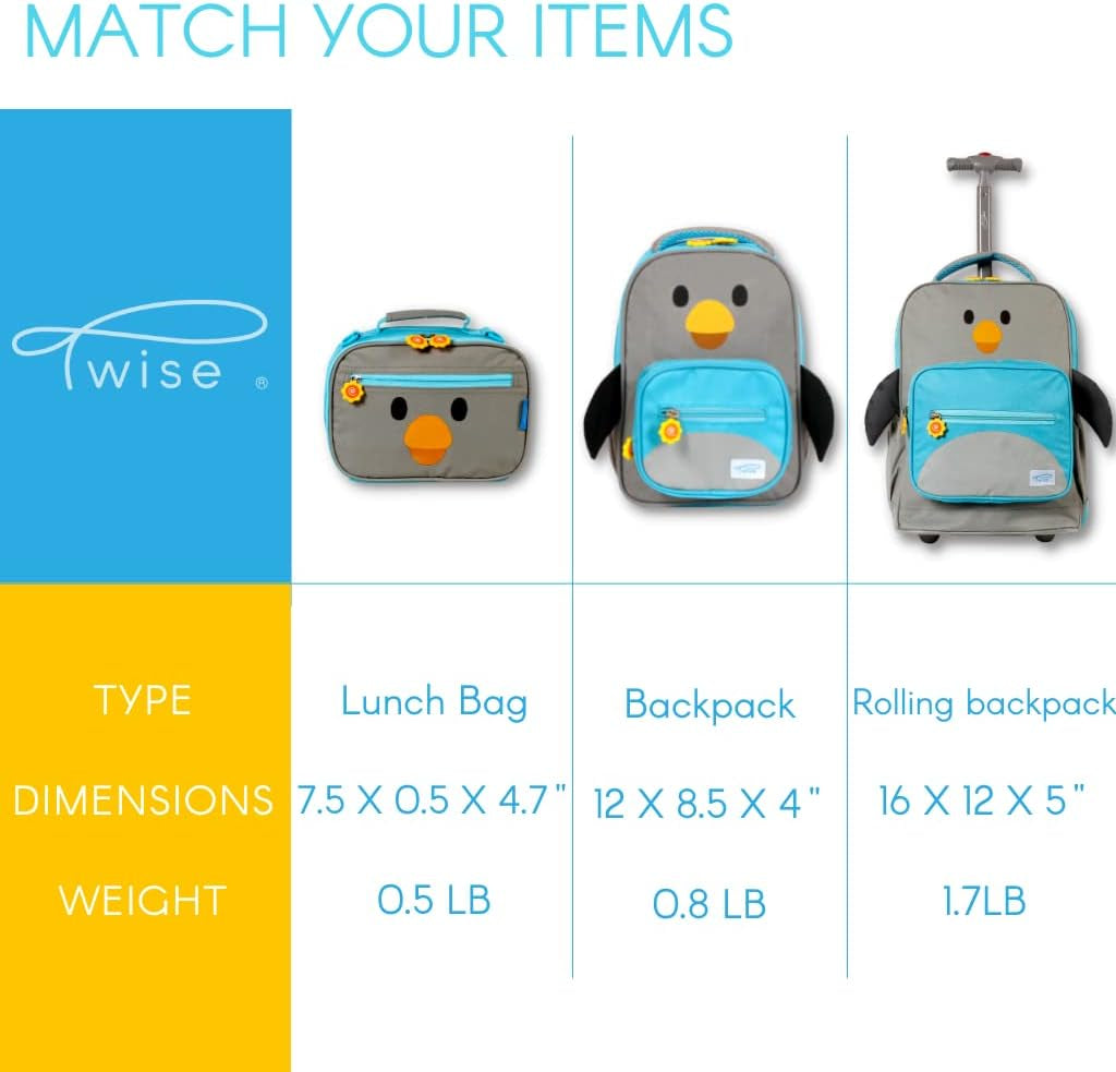 SIDE-KICK PRESCHOOL BACKPACK for KIDS and TODDLERS (PENGUIN)