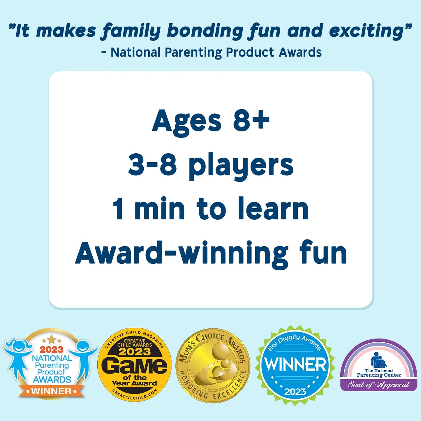 Do You Really Know Your Family? Fun Family Card Game, Ages 8+,