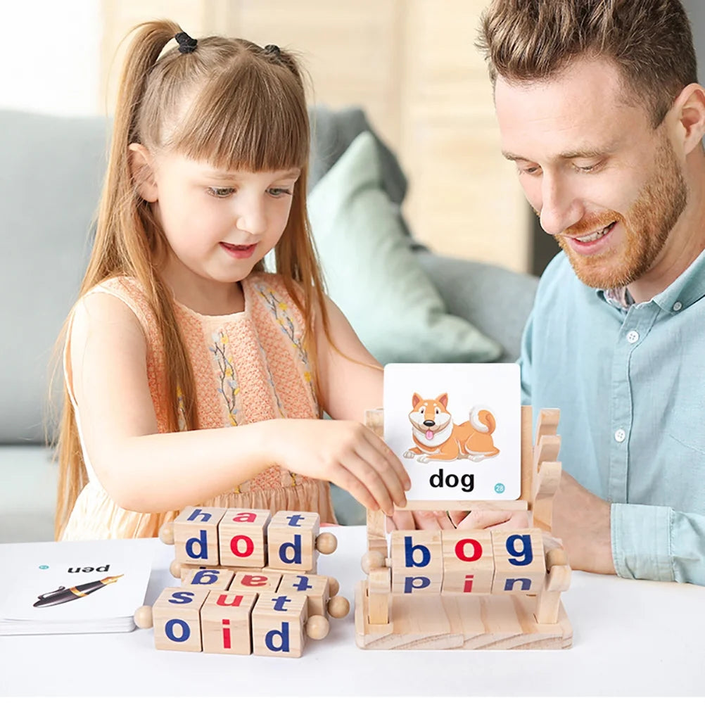 Educational Toys for Toddlers 3 4 5 Years Old, Sight Words Montessori Alphabet Learning Toys for Preschool Boys Girls