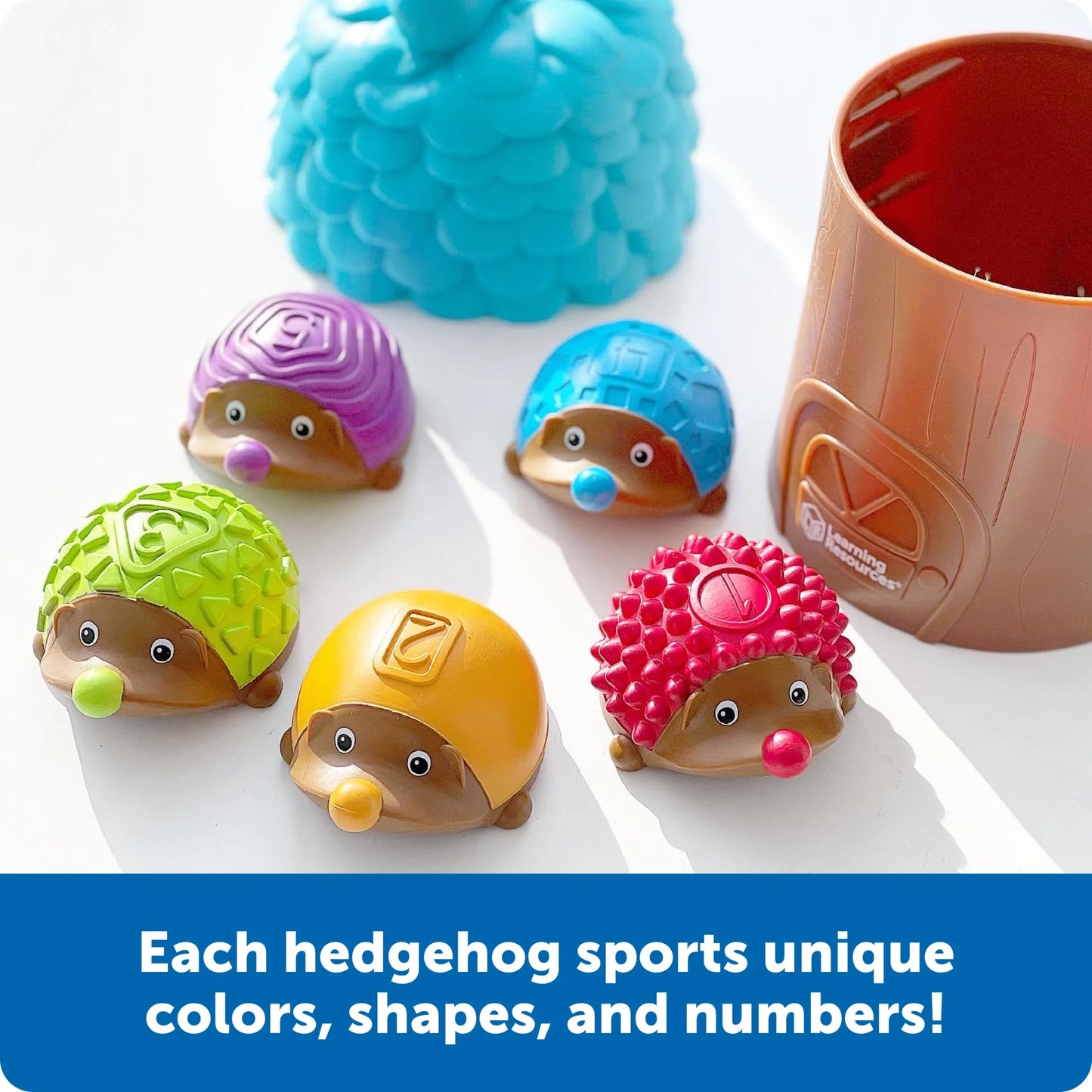 Spike the Fine Motor Hedgehog Sensory Tree House - Preschool Learning Toys for Boys and Girls Ages 18+ Months