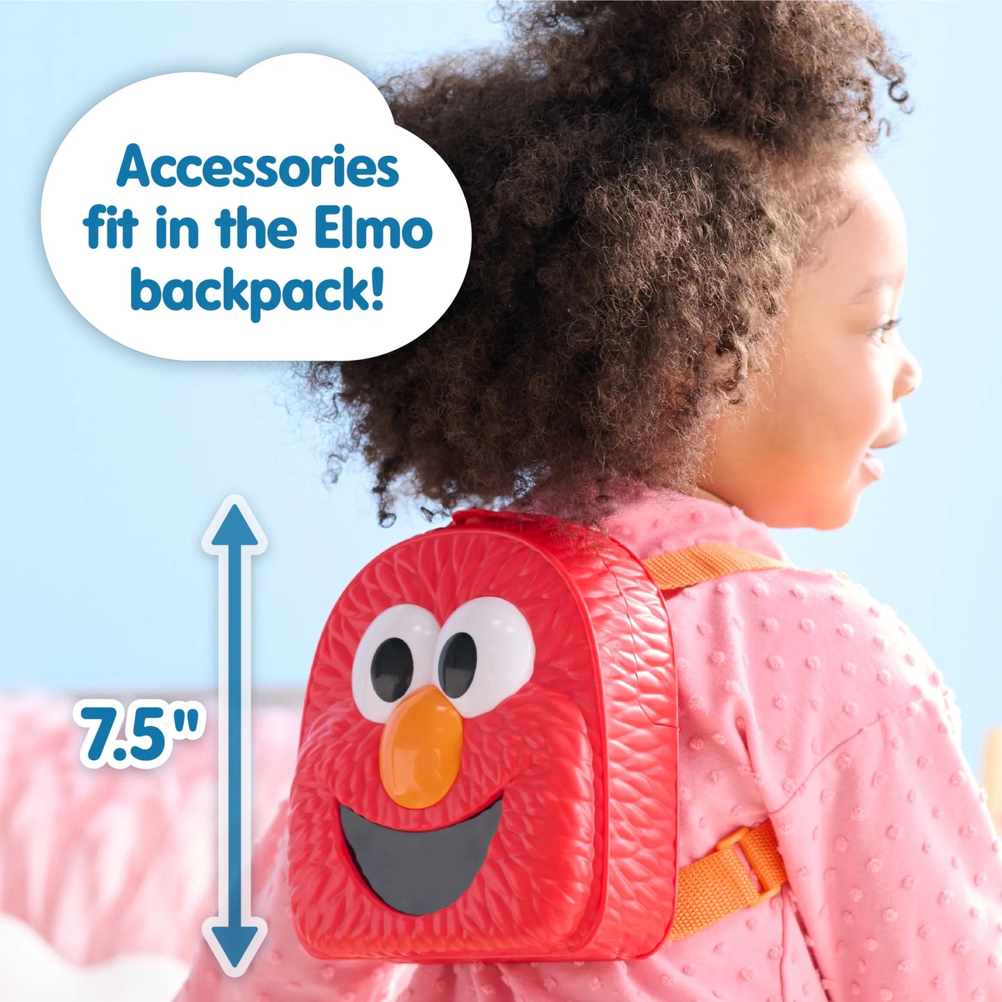 Have a Sesame Day 7-Piece Bag Set, Dress up and Pretend Play, Kids Toys for Ages 2 Up