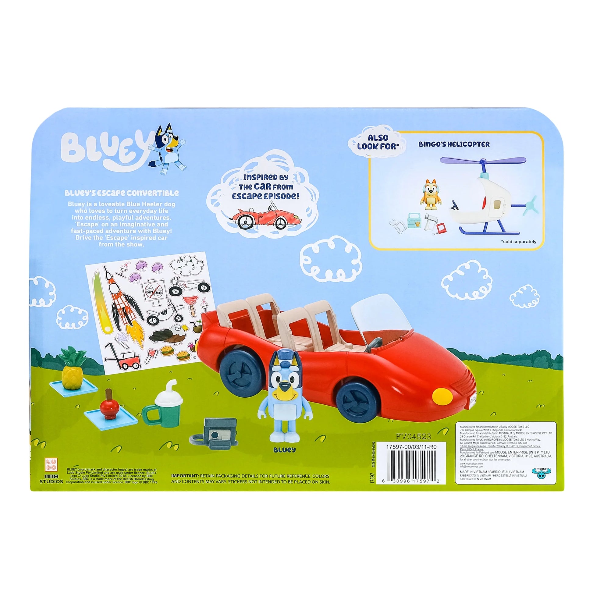, Convertible Vehicle, Includes  Figure and 4 Accessories, Toddler Toy