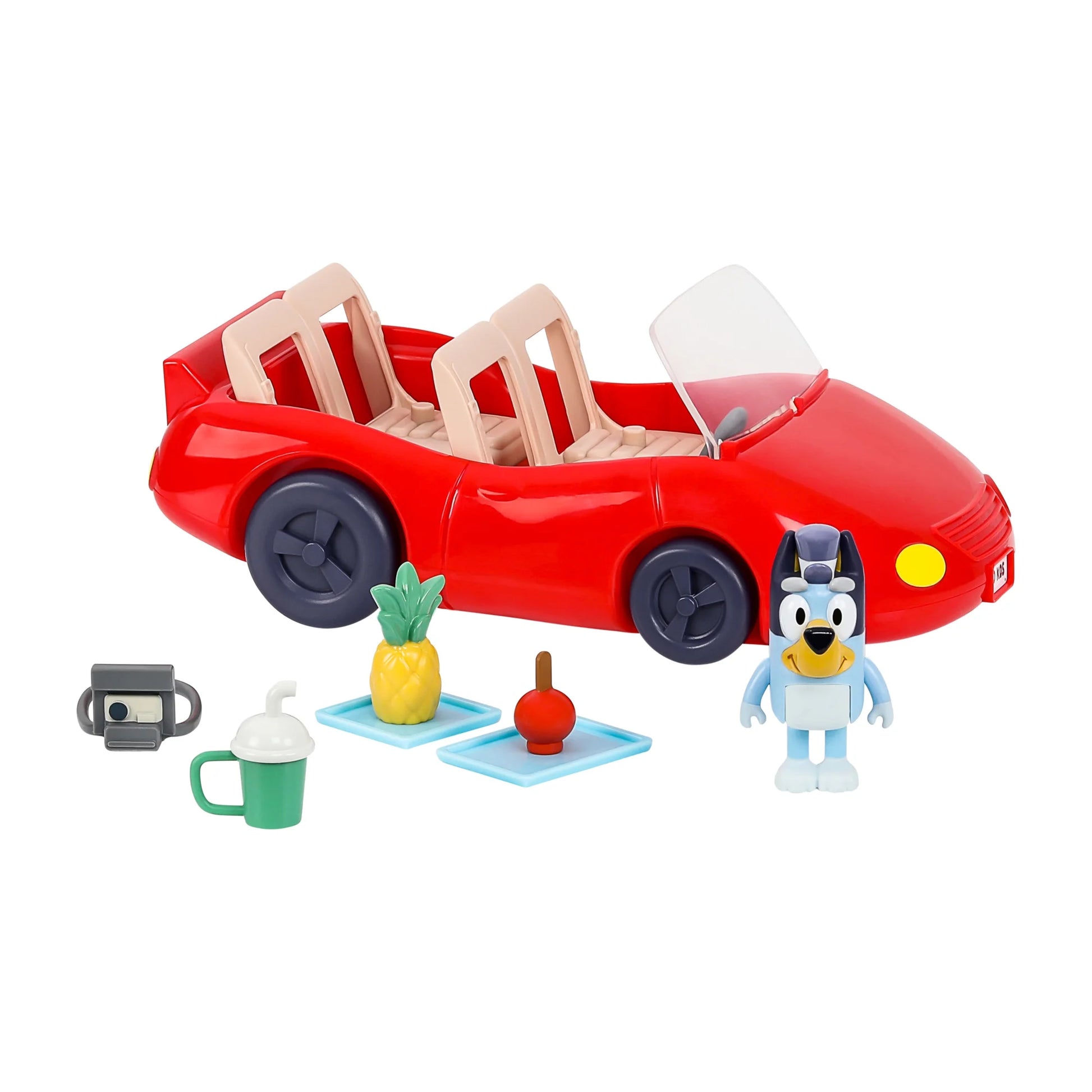 , Convertible Vehicle, Includes  Figure and 4 Accessories, Toddler Toy