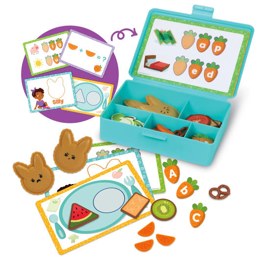 Let'S Go Bento! Learning Activity Set, 78 Pieces, Ages 3+, Preschool Learning Activities, Toddler Toys, Learning & Education Toys, Feelings and Emotios, Fine Motor Skills