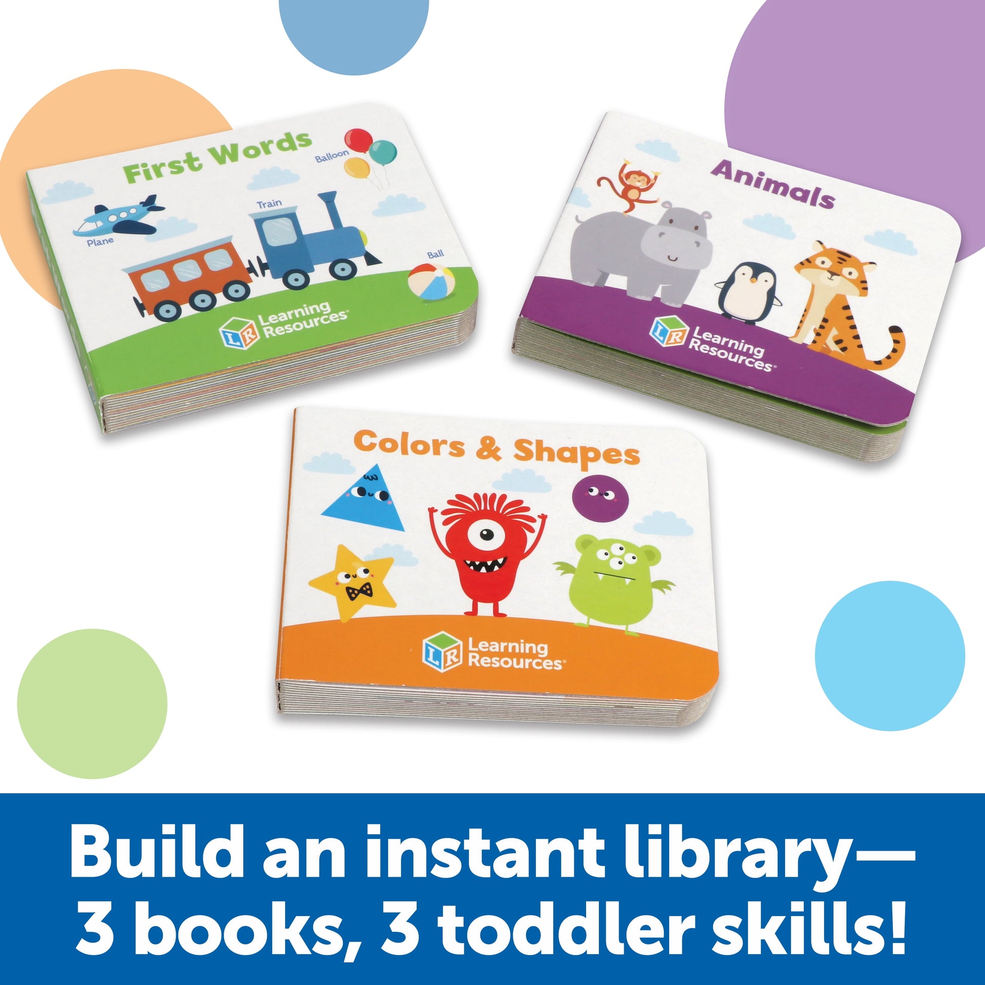 Skill Builders! Toddler Flipbook Library - ABC Learning for Toddlers Ages 2+