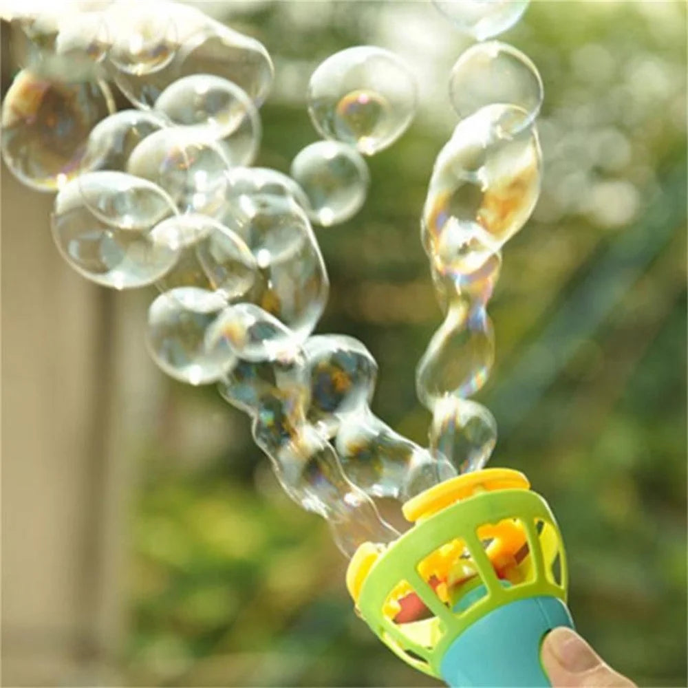 Bubble Machine Savings Kid Toys Gift for Child Outdoor Play Toys Party Toys Electric Bubble Wands Machine Bubble Maker Automatic Blower Outdoor Toy for Kids