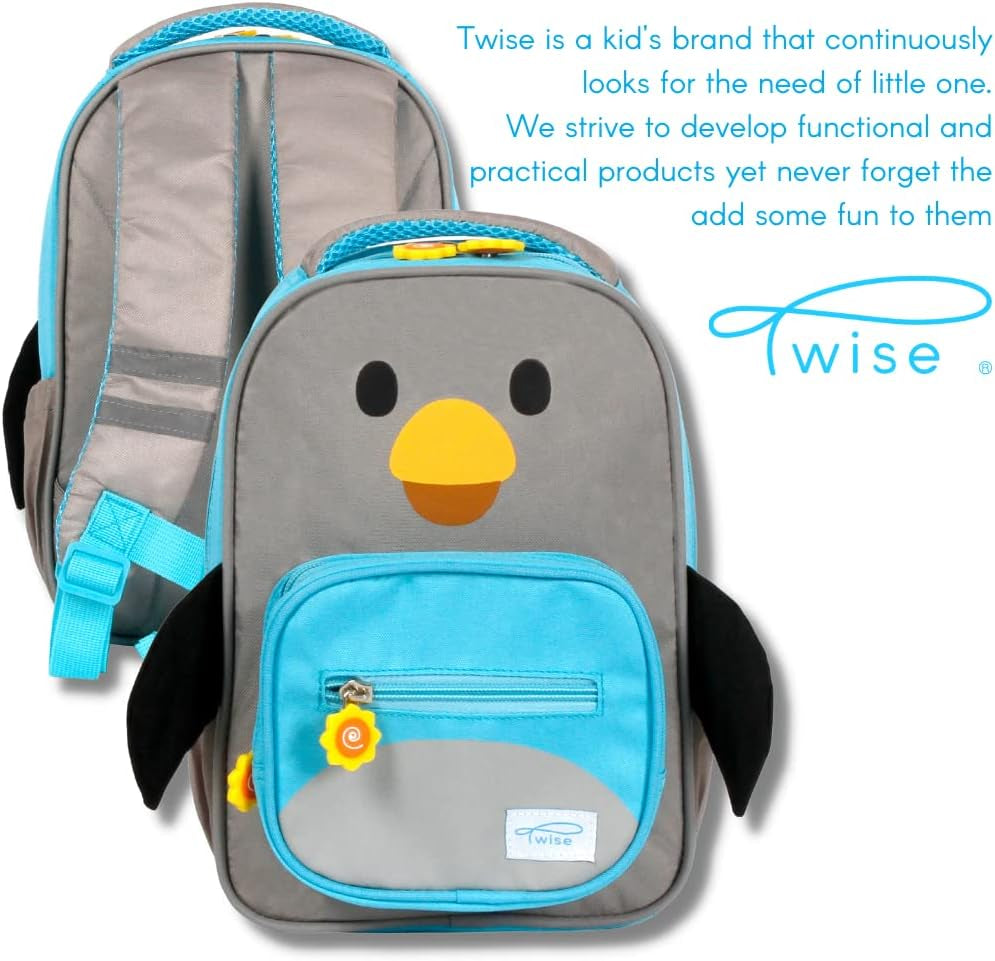SIDE-KICK PRESCHOOL BACKPACK for KIDS and TODDLERS (PENGUIN)